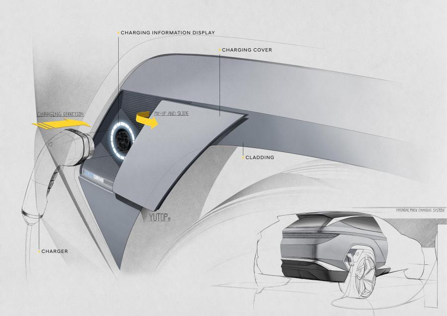 Эскиз Hyundai Vision T Concept 2019 года  (фото 79 из 82)